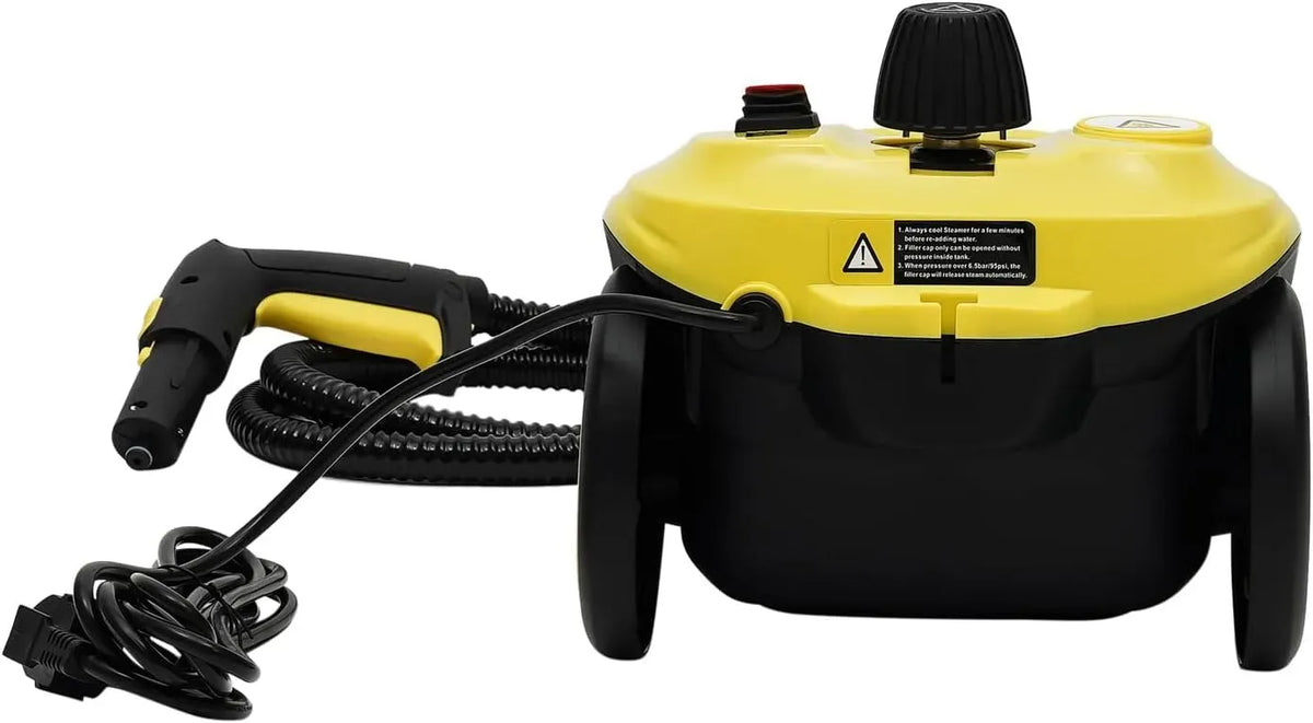 Dampfreiniger, 37x26.5x24cm, 2000 W, Druckdampf, Multifunktion, Einsatz auf Böden, in Küche, Auto und an Fenstern