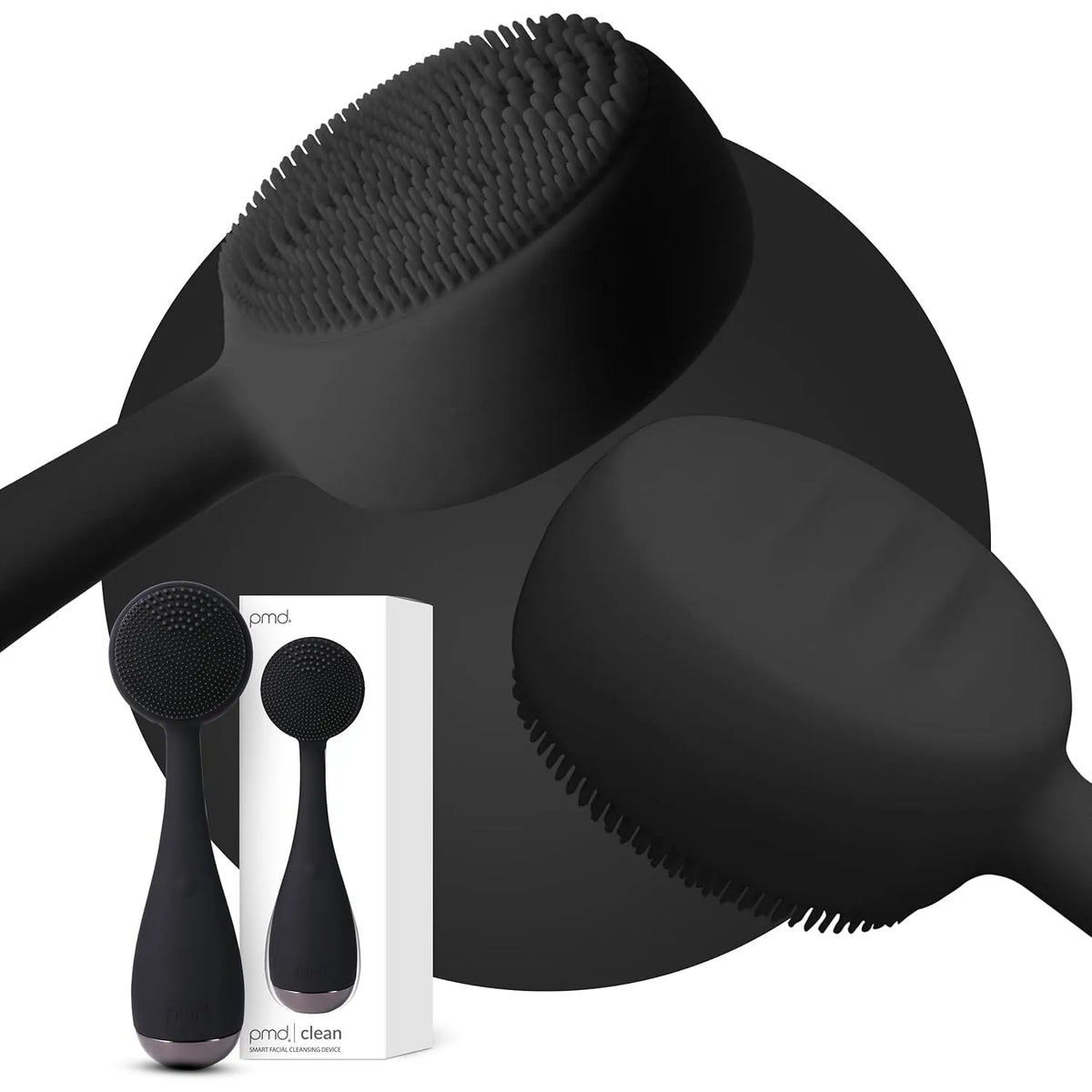 Gesichtsreinigungsgerät, Anti-Aging-Massagegerät, Silikonbürste, IP65, Schwarz, PMD