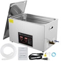VEVOR Ultraschallreinigungsgerät, Edelstahl-Reinigungsgerät, Ultraschallreiniger, 30 L, 600 W, für Schmuck