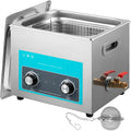 VEVOR Ultraschallreiniger, Ultraschallreinigungsgerät, 15 L, 220 V, Timer, gewerblich, Edelstahl, Wärmefunktion