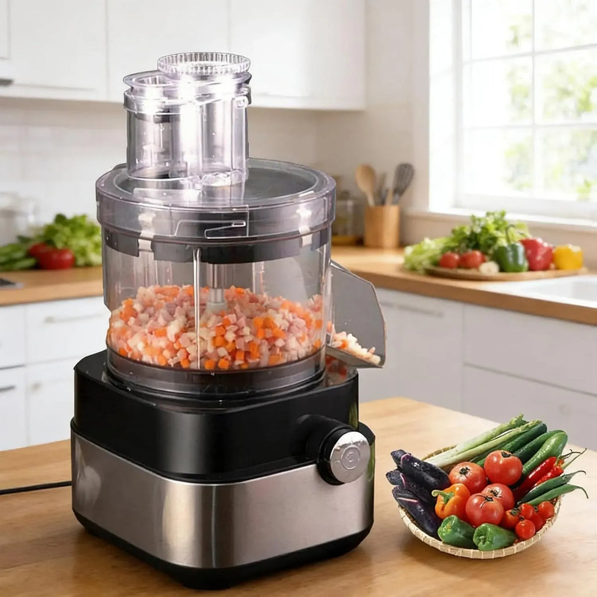 GemüSeschneider, 600 W, 5 W, 5000 Ml, für Knoblauch