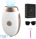 Als Geschenk, Leise, Effiziente IPL Haarentfernung für Zuhause: TZWM mit 6J/cm² Turbo & Eiskühlung, 5 Stufen, 0,5s Blitz, Perfekt für Berufstätige und