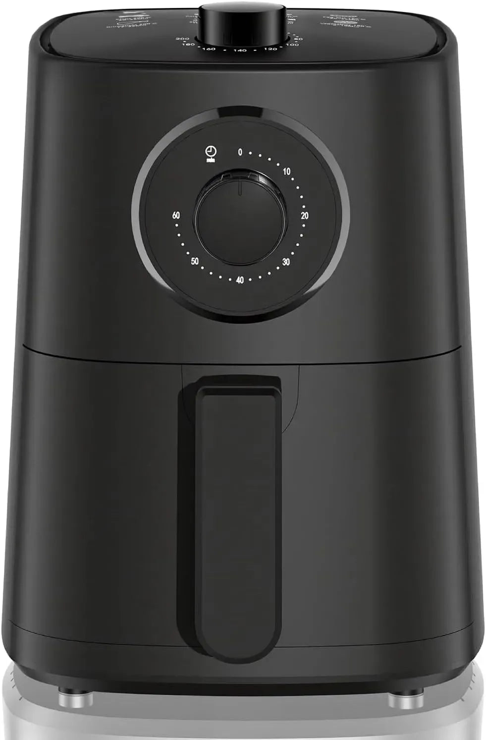 Smartes Thermostat, 5 L, 1000 W, Timer, Antihaftbeschichtung, 2 Temperaturzonen, Schwarz