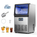 VEVOR Eiswürfelmaschine, USB, Restaurant, Edelstahl, für Hausbar und Restaurant
