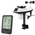 24-Stunden-Vorhersage Funk-Wetterstation, Regenmesser, Windmesser, Funkwetterstation