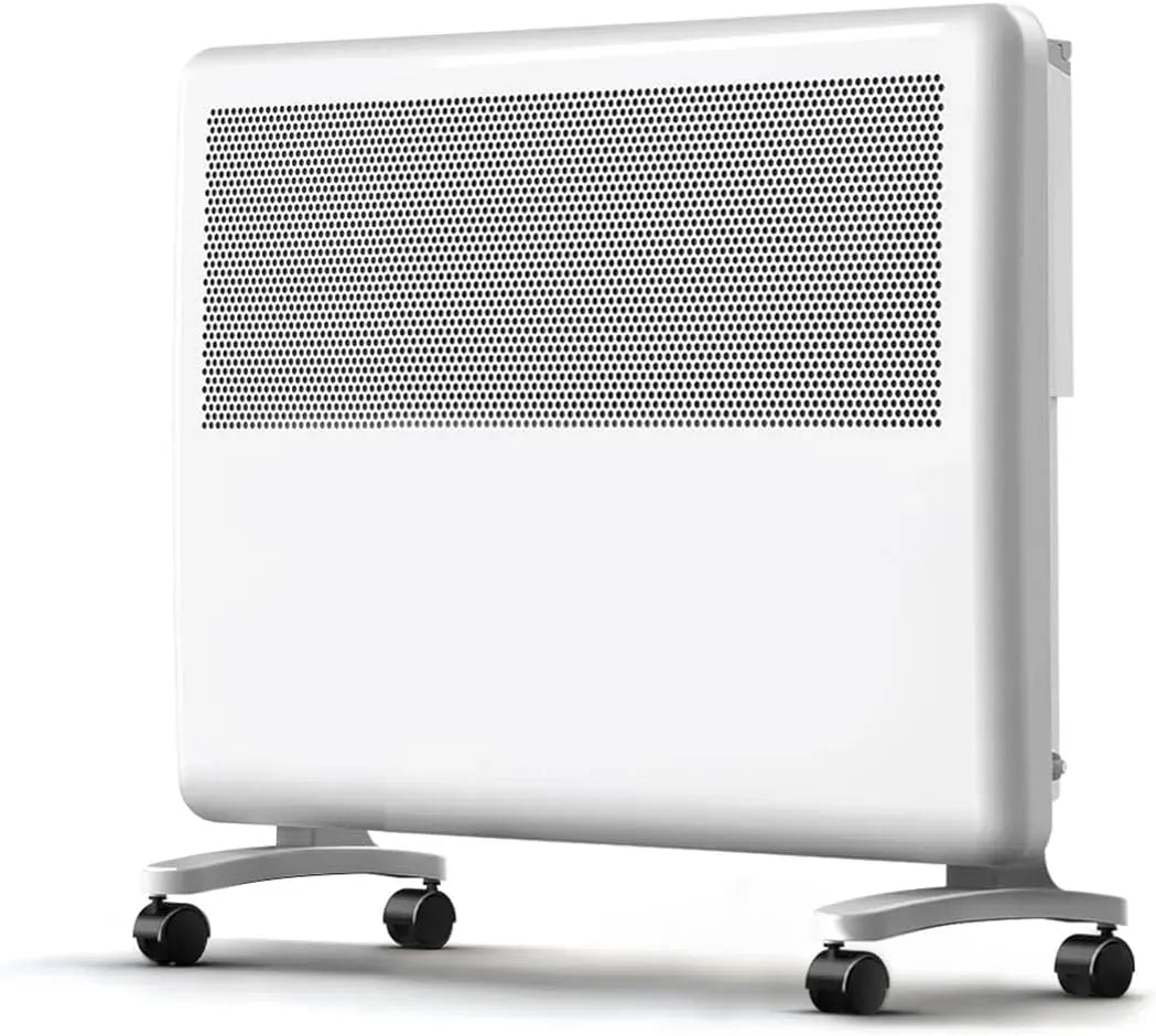 Elektroheizung, 1000 W, Transportrollen, Weiß, 1000W Konvektor Heizung