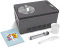 Joghurtbereiter, Eismaschine, Speiseeismaschine, 2,0 L, 220 W, Edelstahl, Wärmefunktion, SPRINGLANE