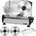 0-15mm Brotschneidemaschine, Allesschneider, DC-Motor, Schneidemaschine für Lebensmittel, 19CM, 200 W, 19 CM, 15 mm, leise, Edelstahl, für Fleisch
