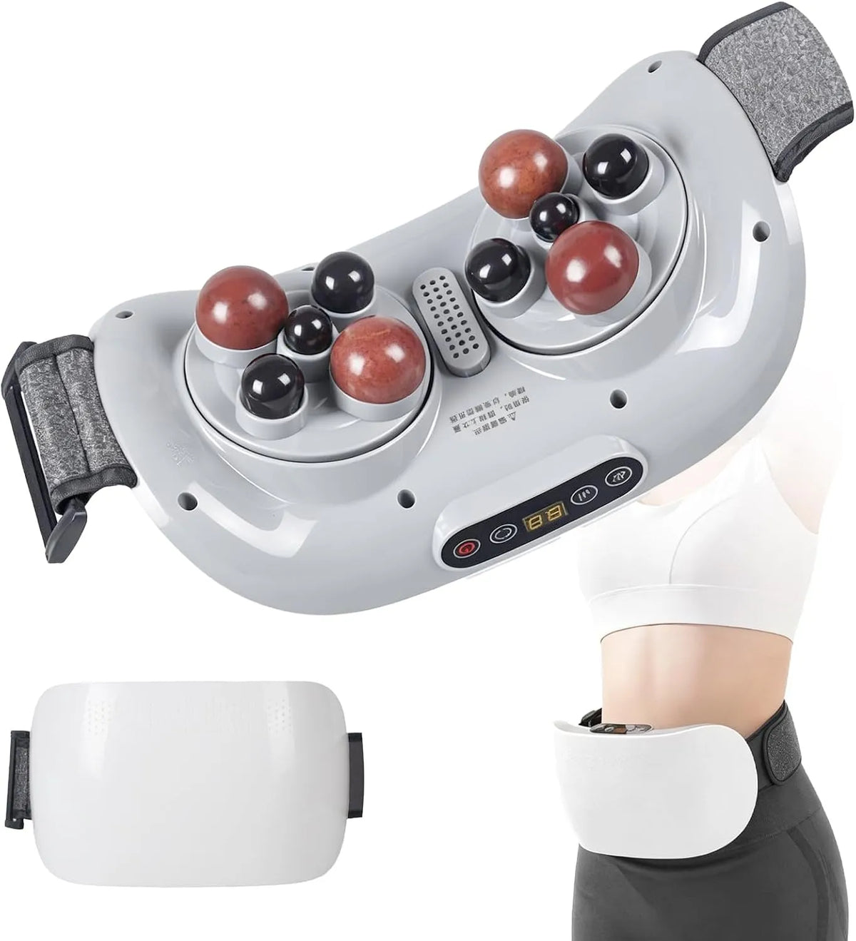 2000mAh Bauchmassagegerät, kabellos, für Bauch Taille Hüften und Beinen