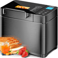 Brotbackautomat, 710 W, Brotbackmaschine, Pro 17-in-1, Touch-Bedienung, Edelstahl, Intelligentes Touchpanel, 710W Konvektions-Brotmaschine