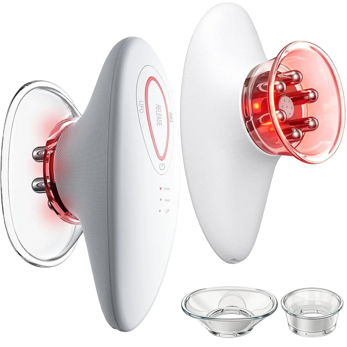 3in1 Lymphdrainage Gerät, Schröpfmassagegerät, für Zur Gesichtsstraffung Bauch, Ehomfory
