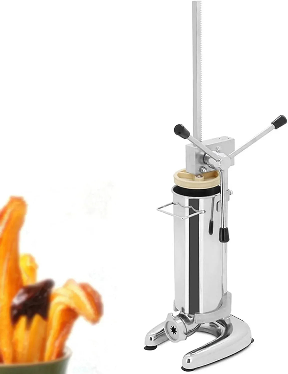 L 3 Churros-Maker-Maschine, Frucht-Donut-Maschine, Churro-FüLlmaschine, Churro-Maschine, 2 L, 3 L, gewerblich, Restaurant, Edelstahl