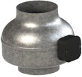 Ventilator MKKARD150, Ventilator zur Luftzirkulation, Radial Rohrventilator Ø 150 mm verzinkt Abluft Zuluft Rohrlüfter