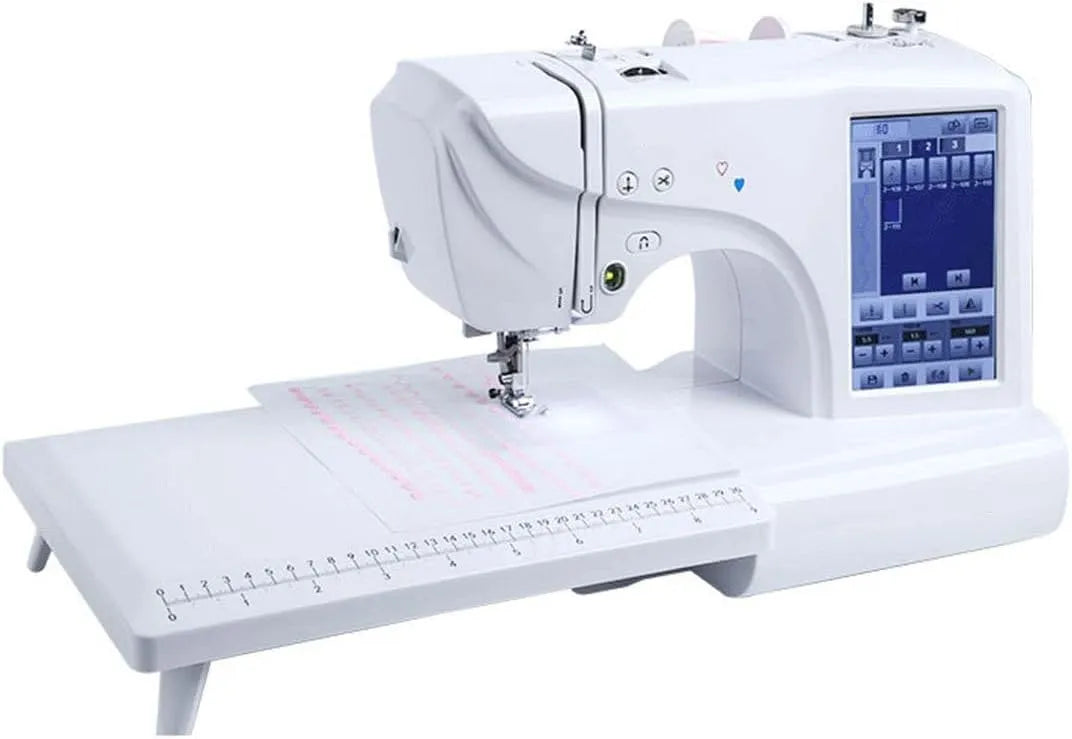 X 9 Sticknähmaschine, Stickmaschine, Anfänger, elektrische Nähmaschine, Stickautomat, Touch-Bedienung, LCD-Display, für Anfänger, 9,2 Zoll