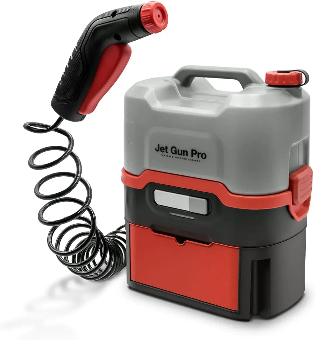Hochdruckreiniger, 8 L, tragbar, großer Wassertank, Errecom Jet Gun PRO+, Gewicht 2,9 kg, 3 m Spiralschlauch