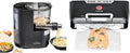 Rommelsbacher PM 220 485-Absaugleistung Nudelmaschine, Nudelbereiter, bis zu 800 g & Vakuumierer VAC 15 Liter/Min