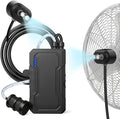 Ventilator, tragbar, Outdoor, 6000 mAh Outdoor-Nebel für Außenterrasse, Tragbares Nebelsystem mit Wasserpumpe
