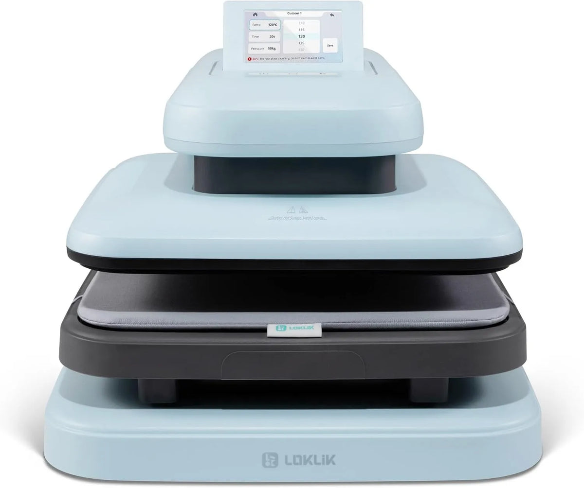 Transferpresse, Blau, Auto, LOKLiK ImPress Auto Heat Press 2