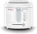 Moulinex AF2031 Fritteuse, 1,8 L, 1 kg, Weiß, für 4 Personen