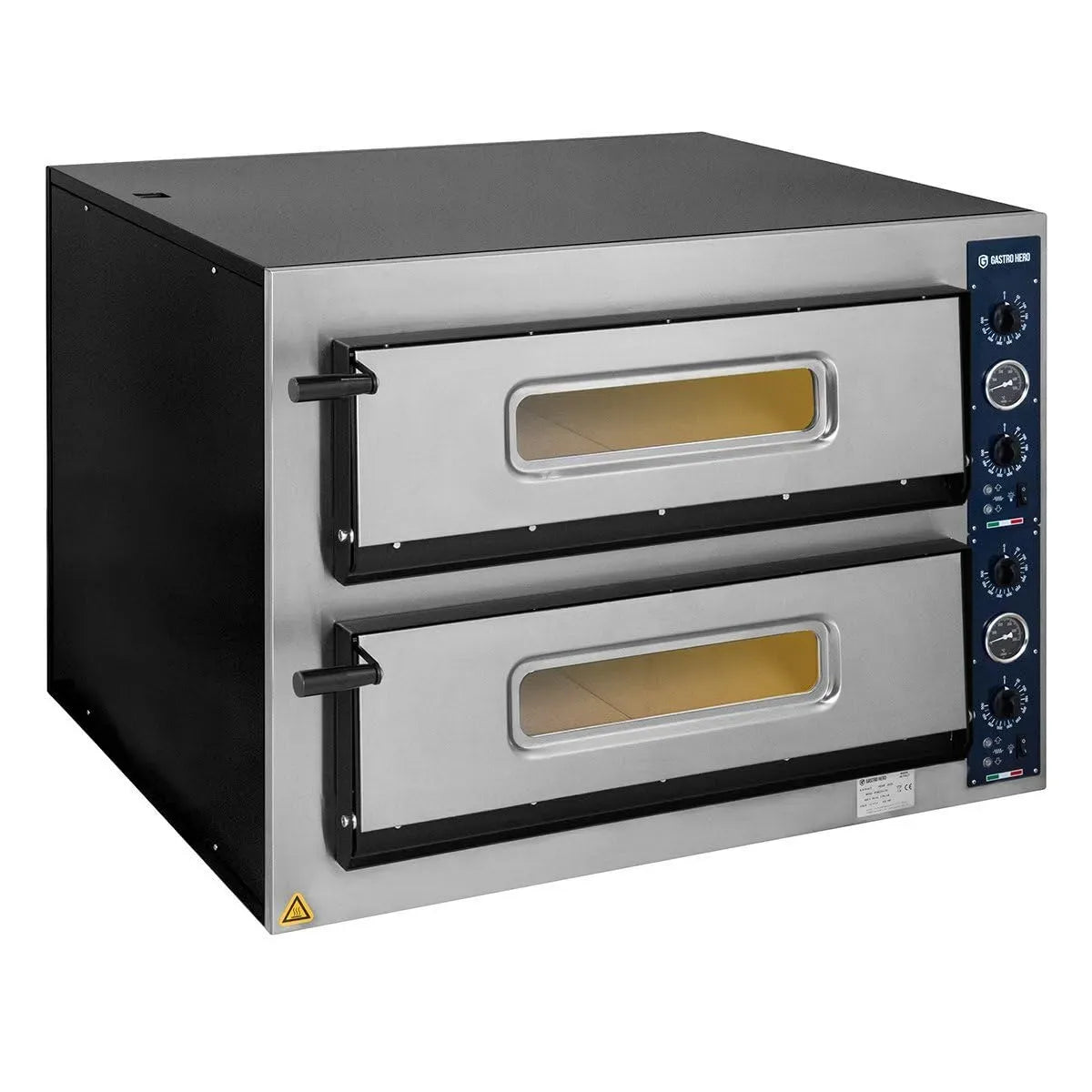 Elektrischer Pizzaofen, 4x30 cm, GastroHero PROFI 4 4+4x30, Gastronomie