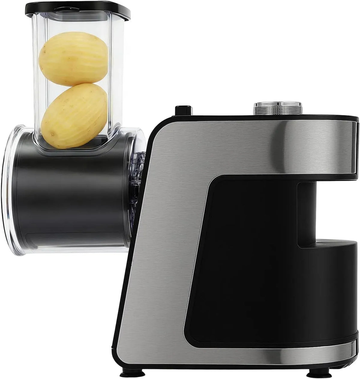 Allesschneider, Schneidemaschine für Lebensmittel, 1000 W, Edelstahl, für Käse, Gemüseschneider