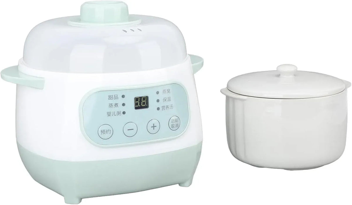 Kochgeschirr, 1 L, 200 W, intelligenter elektrischer Keramikkocher mit Deckel