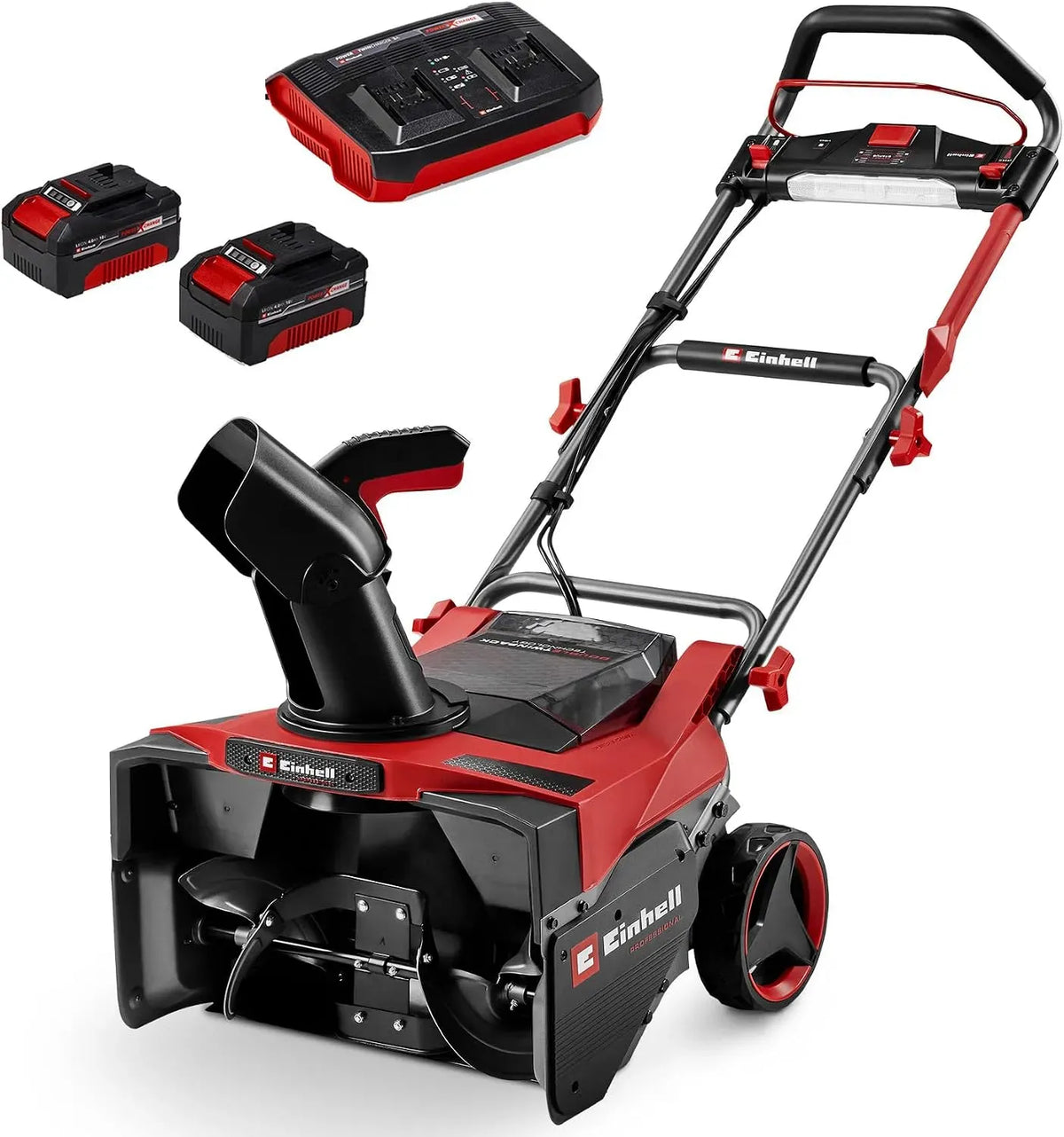 Einhell ST 36 Akku-Schneefräse, Schneeräumgerät, 53 cm, 36 V, 33 cm, kabellos
