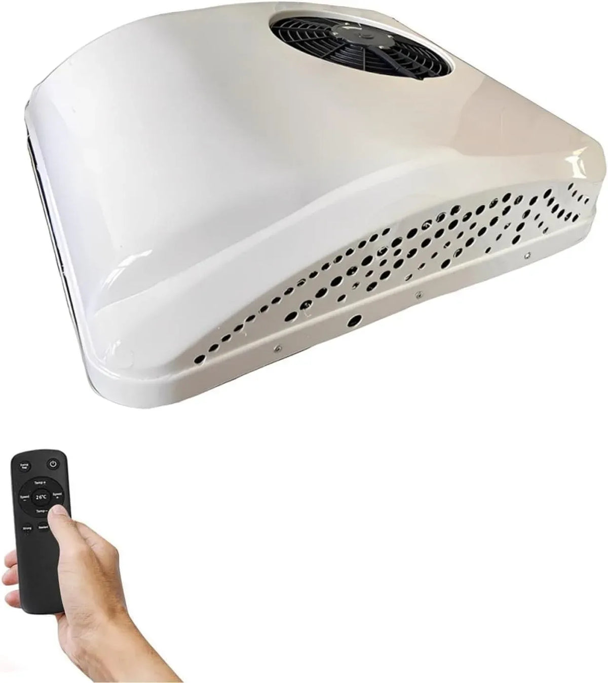 Klimaanlage 12V/24V, 300 × 170 mm, 12 V, Inverter, leise