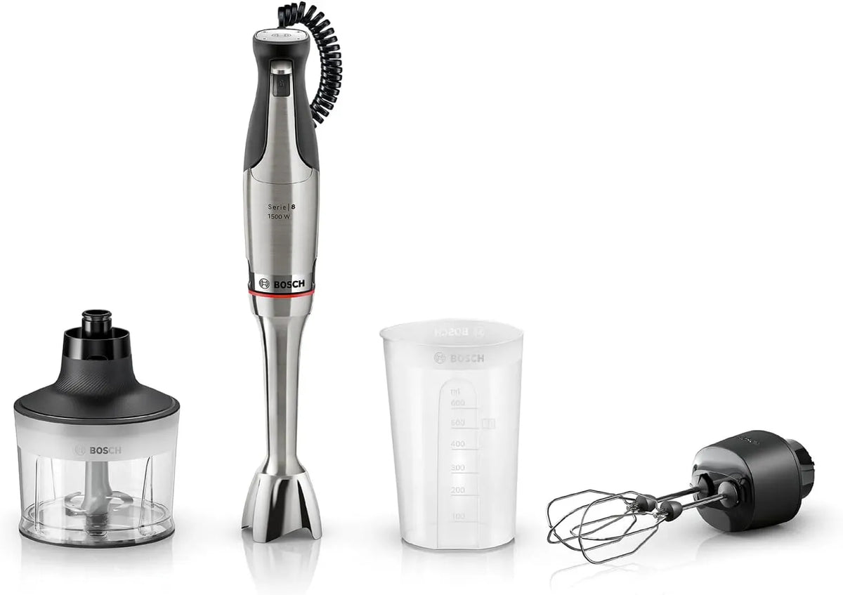 Bosch Serie 8 MSM8M934 Geschirrspüler, 1500 W, Spülmaschine, Edelstahl, Edelstahl Klingen