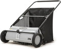 Rasenkehrmaschine, Bodenkehrmaschine, 26 Zoll, 66 cm, Grau