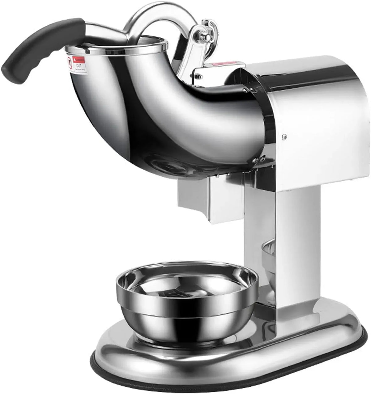 Edelstahl-Eiscrusher, Schneekegelmaschine, für die Arbeitsplatte zur Zubereitung von Cocktails