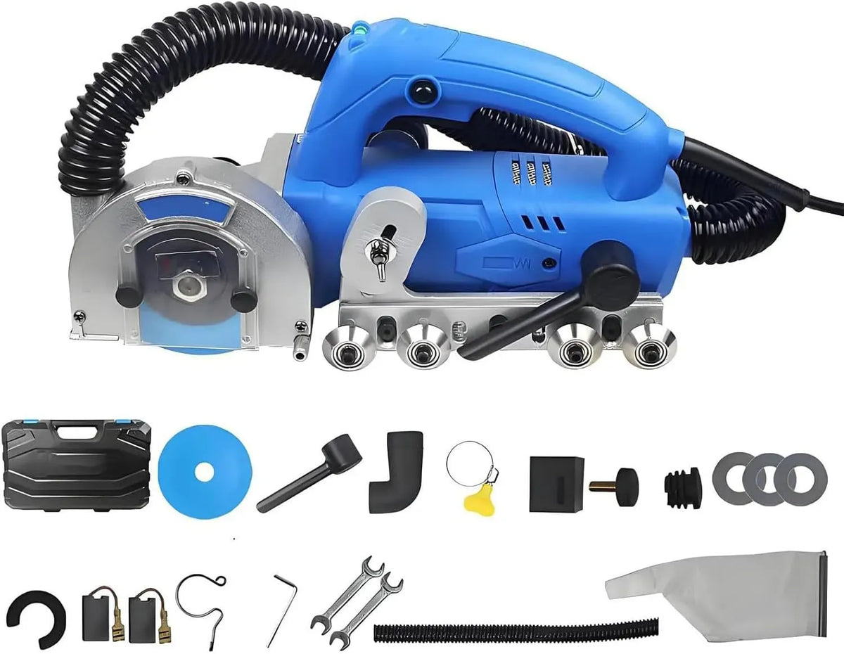 Fliesenfugenentfernungsmaschine, Bodenfugen-Reparaturwerkzeug, Fugenreinigungswerkzeug, 1200 W, für Heimwerker