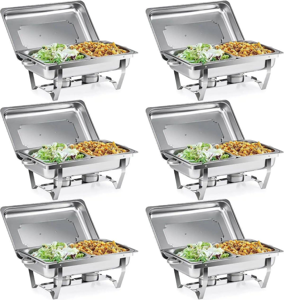 Chafing Dish Warmhaltebehälter, 9 L, Warmhaltefunktion, Gastronomie, Edelstahl