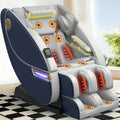 Relax- und Massagesessel, Transportrollen, Bluetooth, 14 Massagepunkten und 8 Airbags, Bluetooth-Lautsprecher