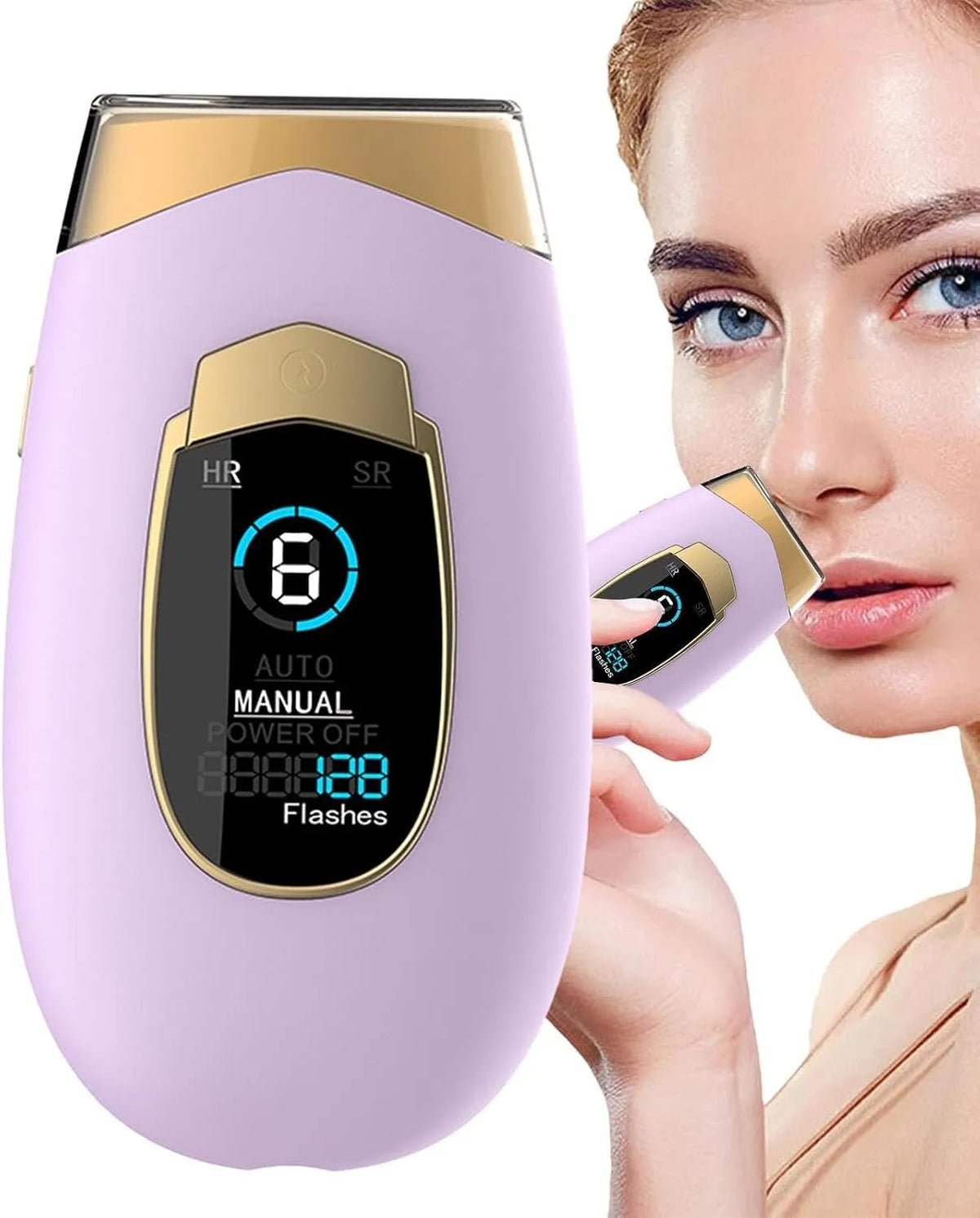 Rasierset-Enthaarungsgerät, Haarentfernungsgerät, Akku-Epiliergerät, Elektrorasierer, Epilierer, IPL-Haarentfernungsgerät, kabellos, für Frauen
