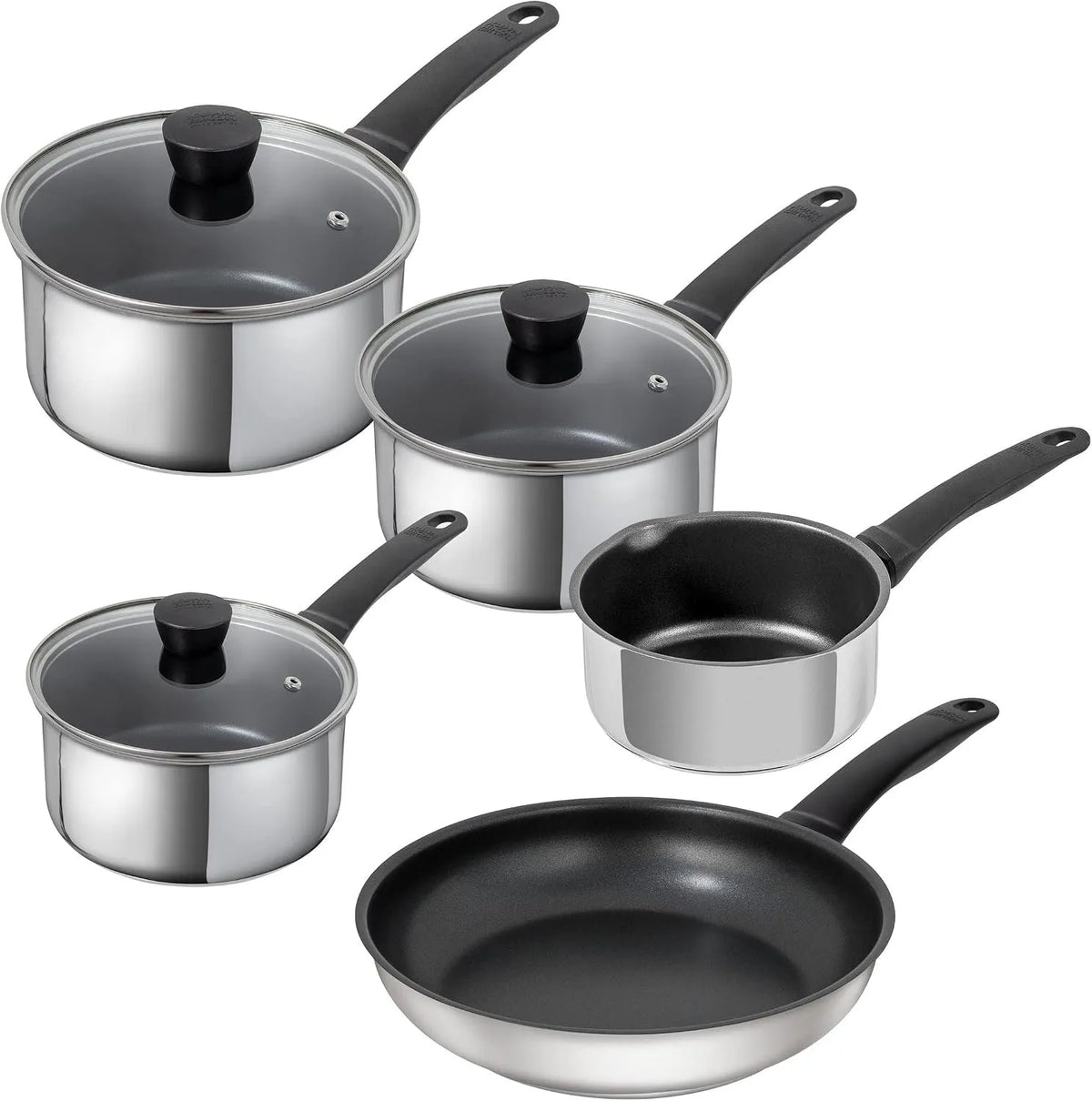 5-teilig Topf, Edelstahl, KUHN RIKON, Classic Kochgeschirr-Set