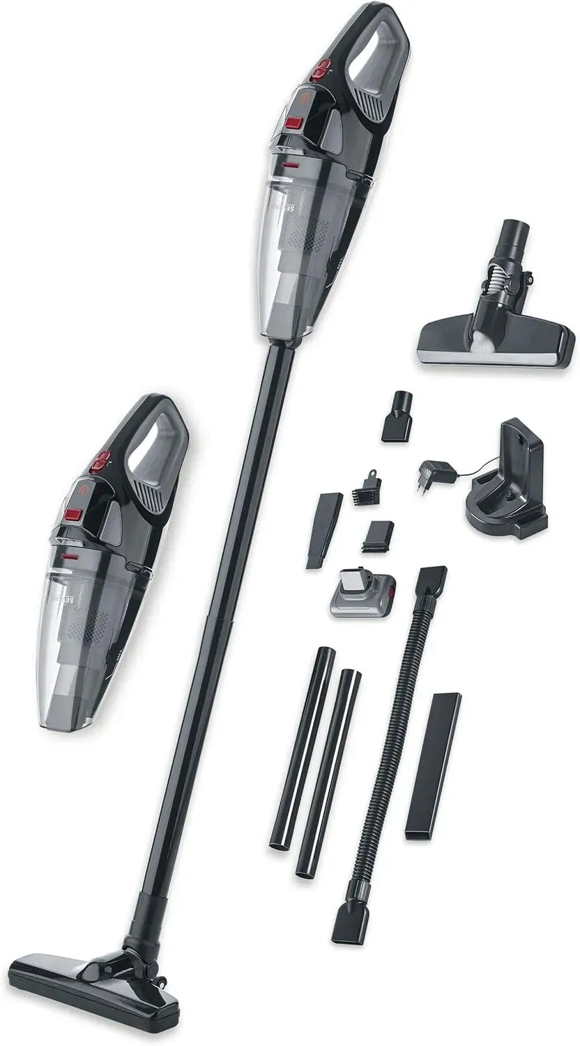 Severin HV 7147 Staubsauger, Camping, Nass- und Trockensauger mit LED-Akku, 50 Min Laufzeit, Camping und Tierhaare, 18,5 V