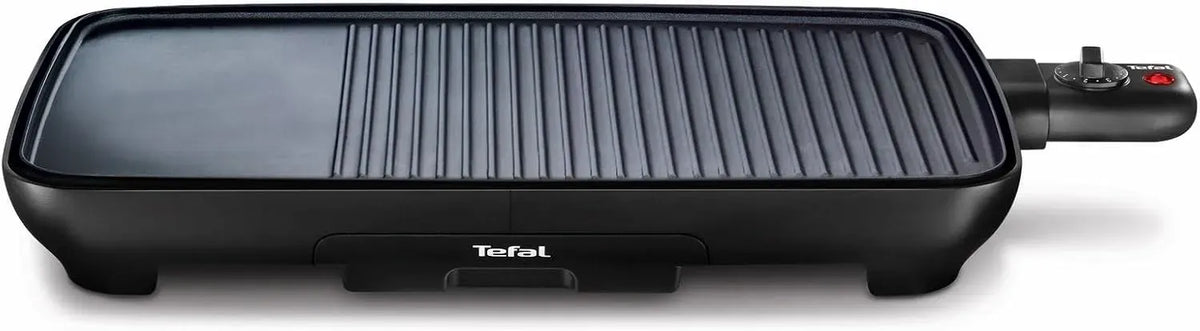 Tefal TG3918 Geschirrspüler, 2000 W, Spülmaschine, Grill, Thermostat, Antihaftbeschichtung, Tischgrill Malaga, abnehmbares Kabel, Elektrogrill