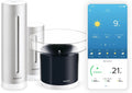 NRG01-WW Wetterstation, Außensensor, Regenmesser, Funkwetterstation, Wandmontage, WLAN, für die Netatmo Wetterstation