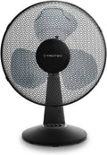 Ventilator, 40 cm, 40 W, TROTEC TVE 17, Oszillation, leise, Schwarz, 80°-Oszillation, 3 Gebläsestufen