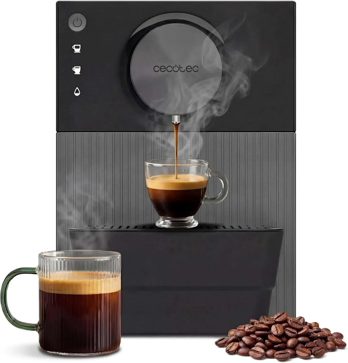 Cecotec Kaffeemaschine, 1350 W, Kaffeebereiter, elektrische Kaffeemaschine, Kaffeemaschine Cremmaet Cube