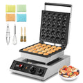 VEVOR Pfannkuchen Maschine, Mini-Pfannkuchenmaker, Dorayaki-Backmaschine, Durchmesser, 1700 W, 43 mm, gewerblich, Restaurant, 2 Temperaturzonen