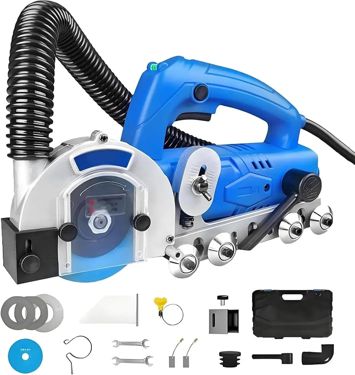 Fliesenreinigungsmaschine, Fugenreiniger, 1200 W, 220 V, gewerblich, Stand- und Wandmontage, für Böden Und Wände, 1,7 Mm