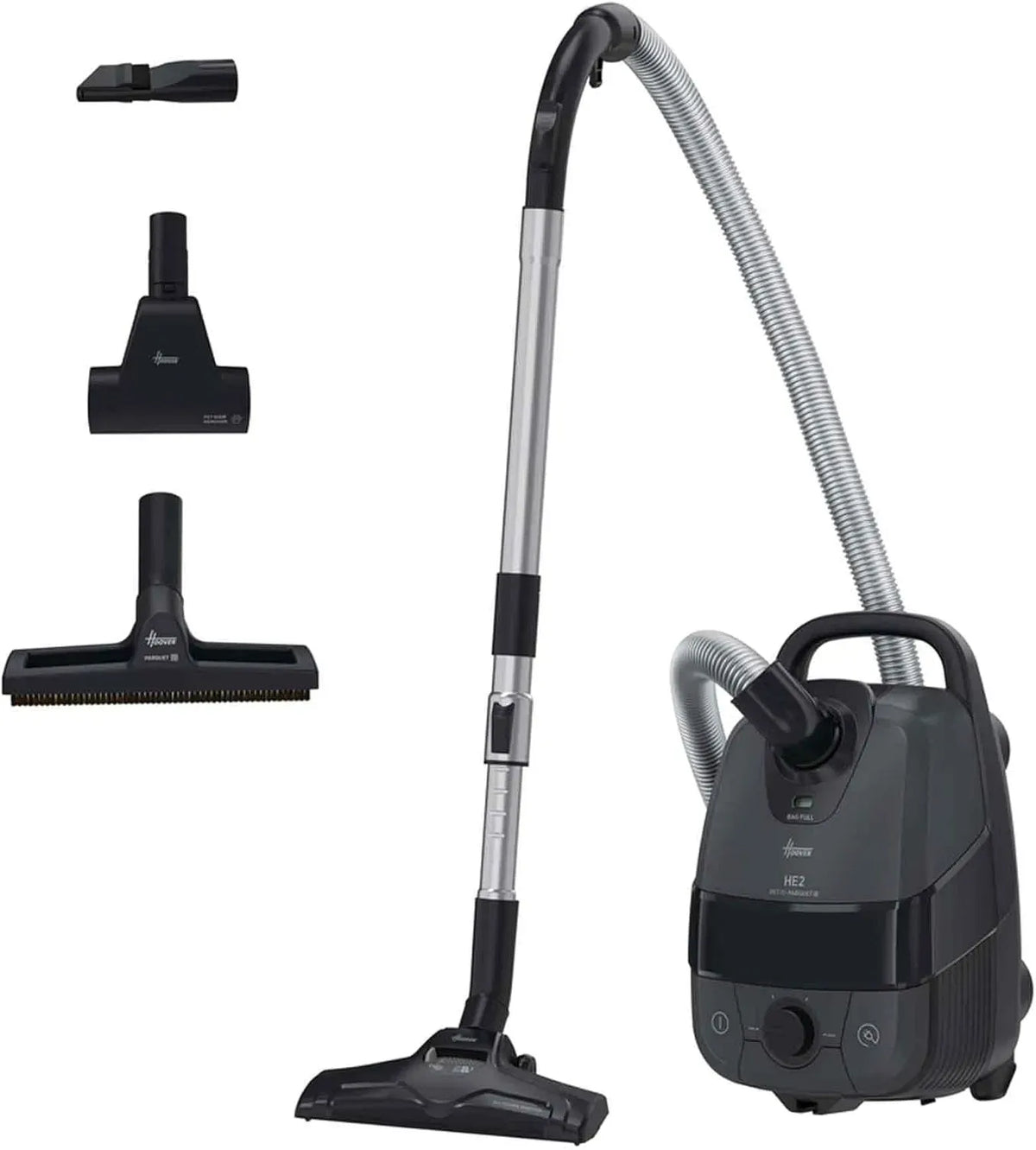 Hoover HE2 10m Staubsauger, 3,5 L, 850 W, 3,5L Staubbehälter, EPA-Filter