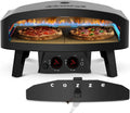 Elektrischer Pizzaofen, 24 Zoll, 60x60cm, Pizza in 2 Minuten, 600°C