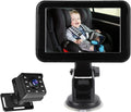 Monitor, CrystalClear 1080P, PC-Bildschirm, Baby-Autokamera, 360° Drehbarer Monitor für Sichere Reisen