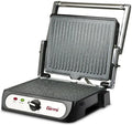 BS41 Kontaktgrill, Kontaktgrill und Paninigrill, 2000 W, Antihaftbeschichtung, Edelstahl, Schwarz, Girmi