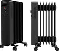 OR-207 TroniTechnik® Ölradiator 7 Rippen 1500 W schwarz