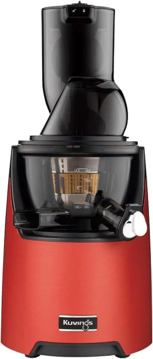 Entsafter, 240 W, Kuvings EVO820, Rot, Saftpresse, Saft- und Zitruspresse, Signature Slow Juicer