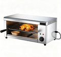 Elektrogrill, 2000 W, Edelstahl, Einfache Wandmontage